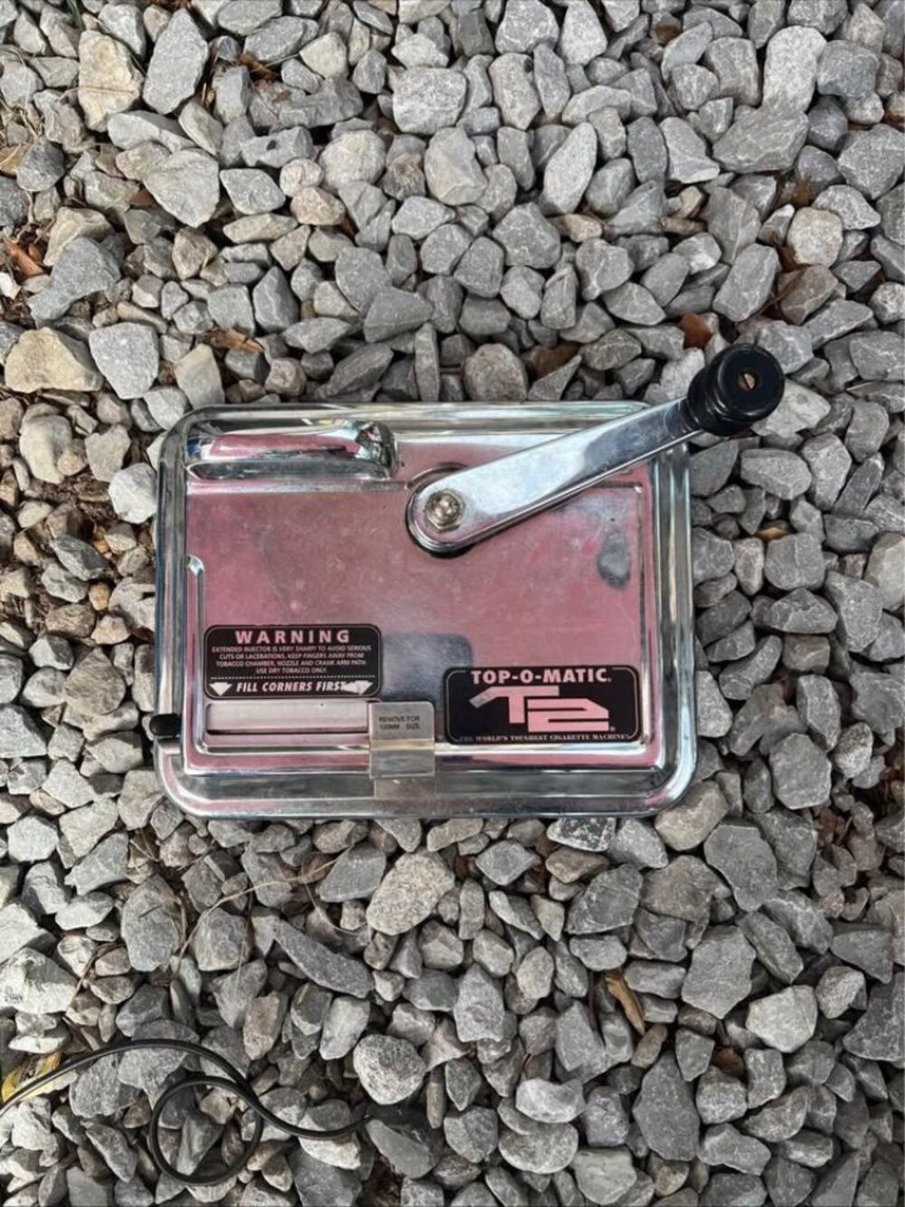 Top-O-Matic T2 cigarette Machine